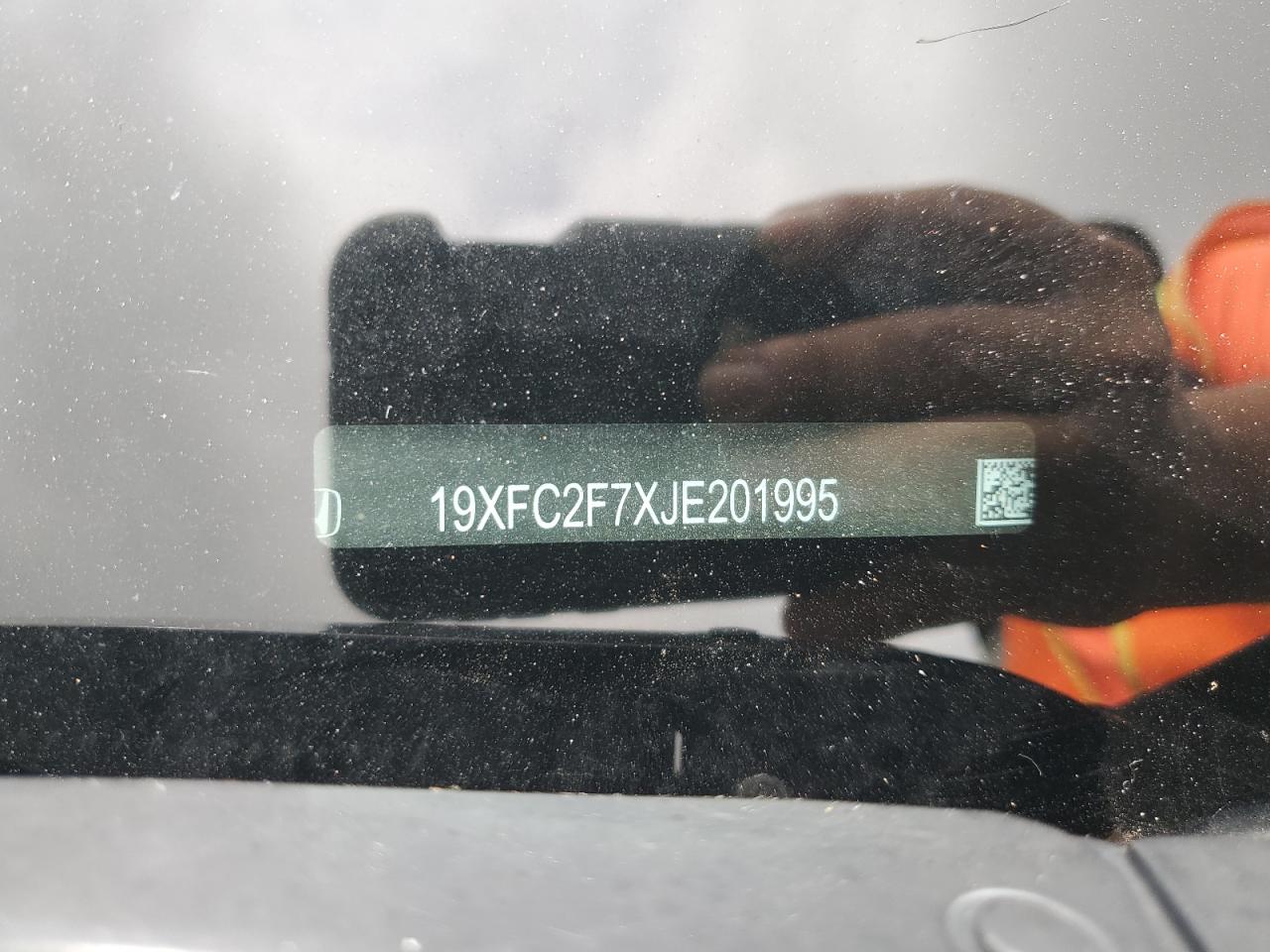 2018 Honda Civic Ex VIN: 19XFC2F7XJE201995 Lot: 81442085