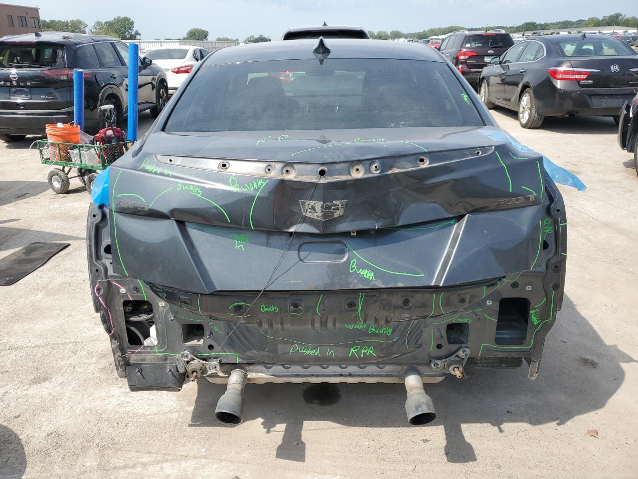 2017 Cadillac Ats Luxury VIN: 1G6AB5SX8H0169235 Lot: 71538005