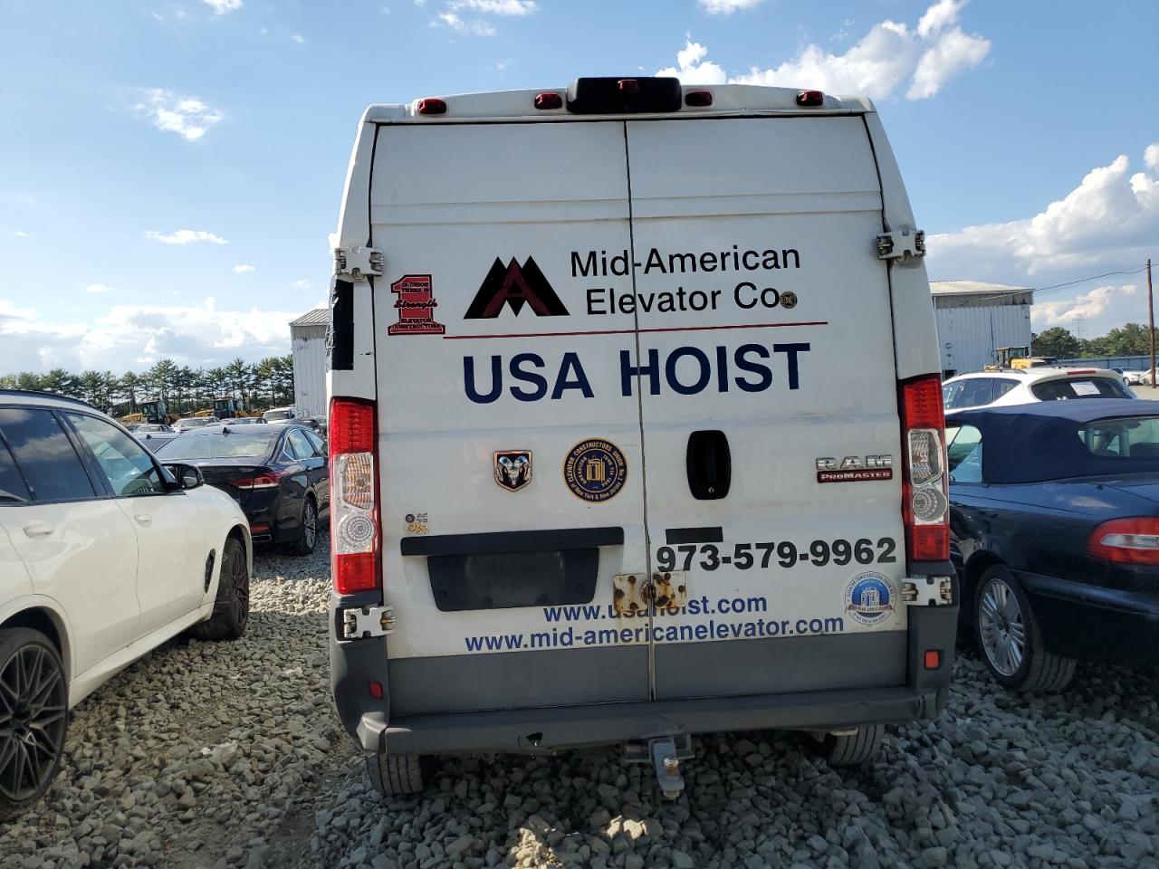 2016 Ram Promaster 3500 VIN: 3C6URVHGXGE106065 Lot: 71436115