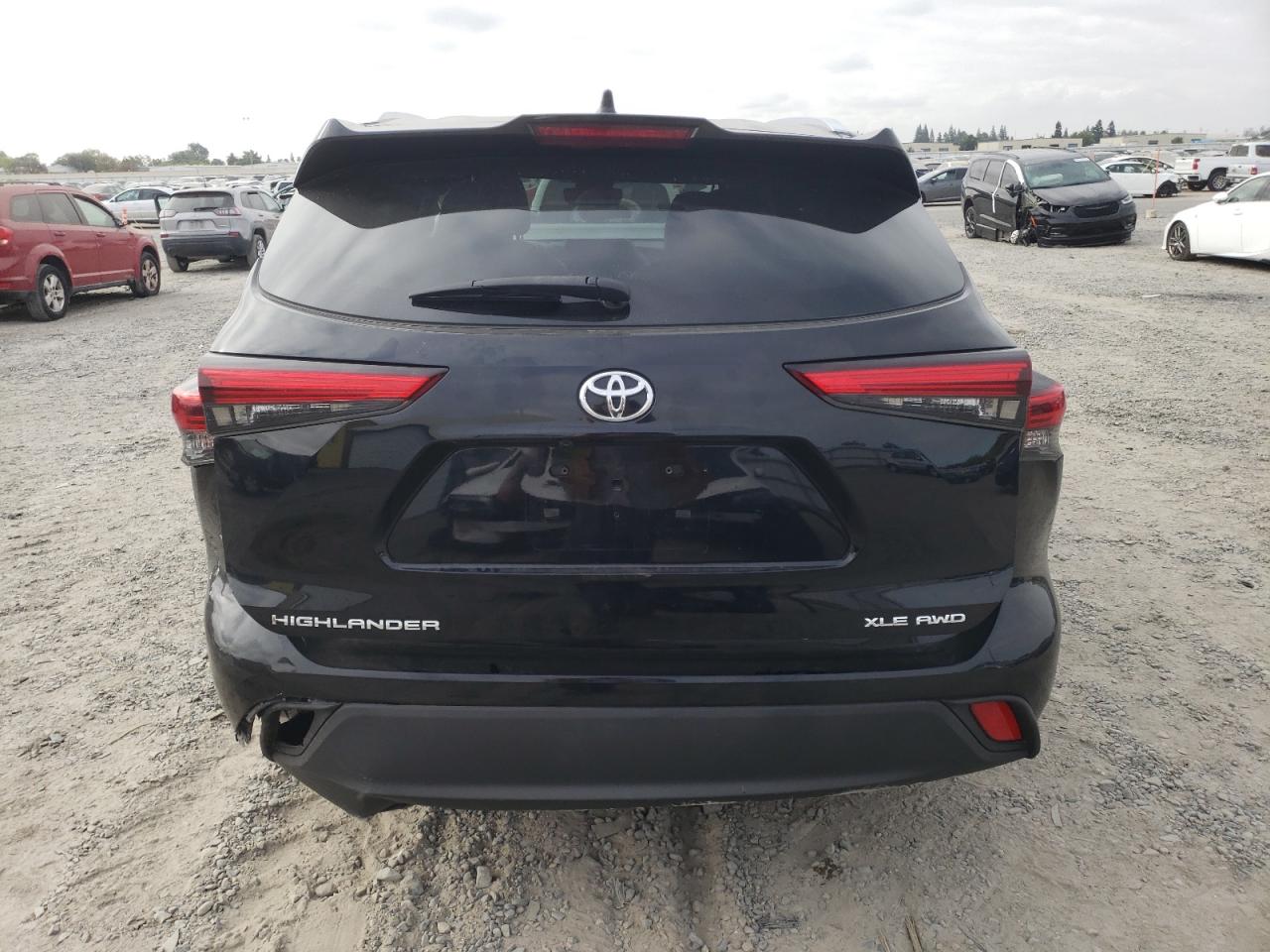 2021 Toyota Highlander Xle VIN: 5TDGZRBH1MS543324 Lot: 80326485