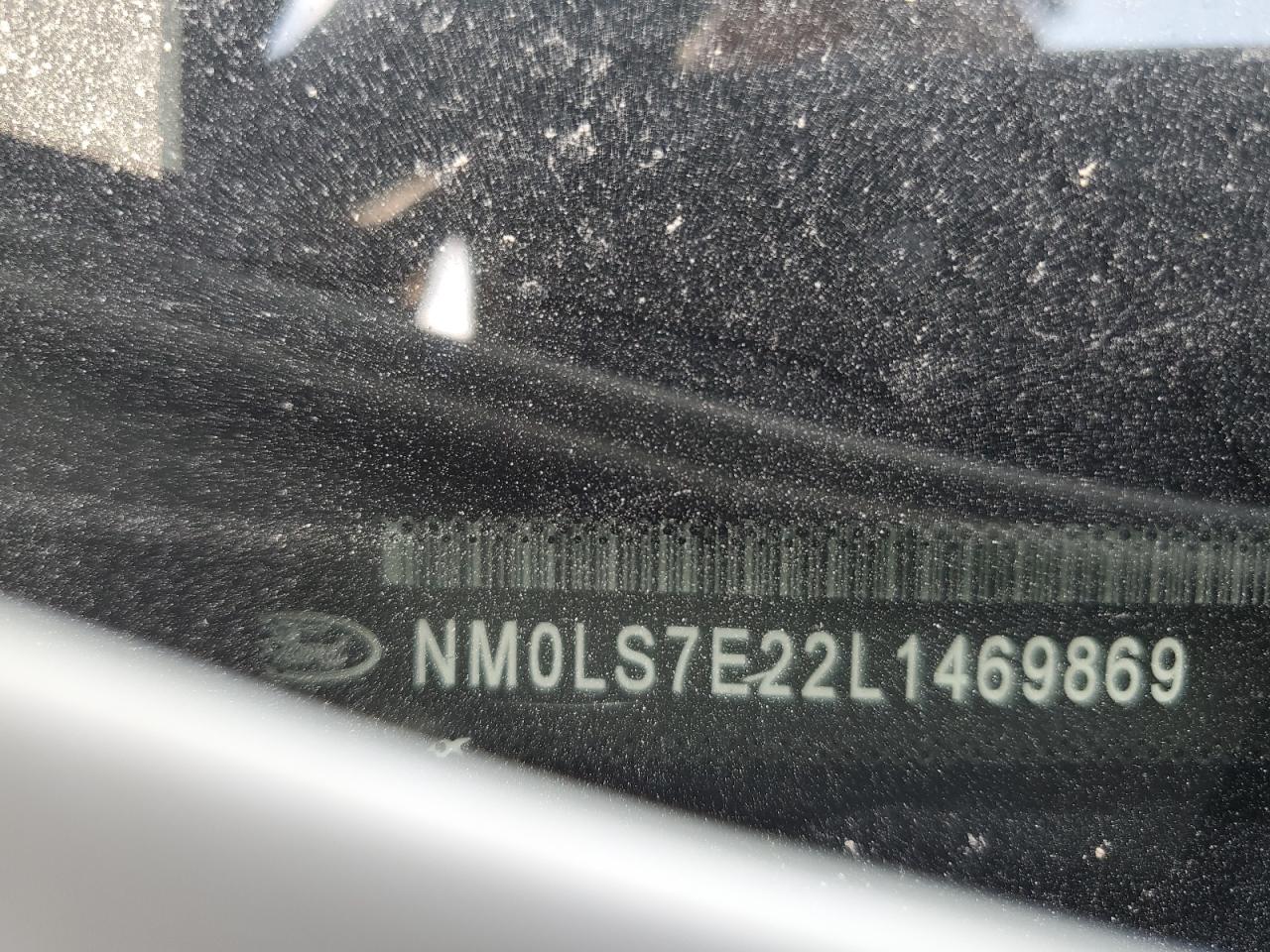 2020 Ford Transit Connect Xl VIN: NM0LS7E22L1469869 Lot: 80069895