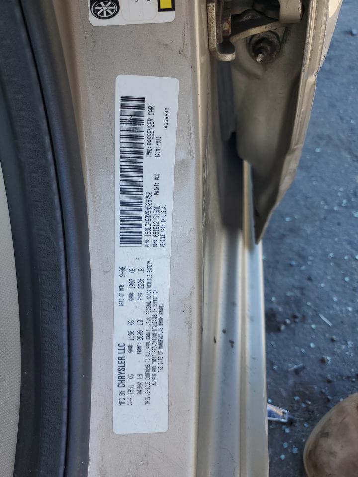 2009 Dodge Charger VIN: 1B3LC46BX9N528750 Lot: 71690285