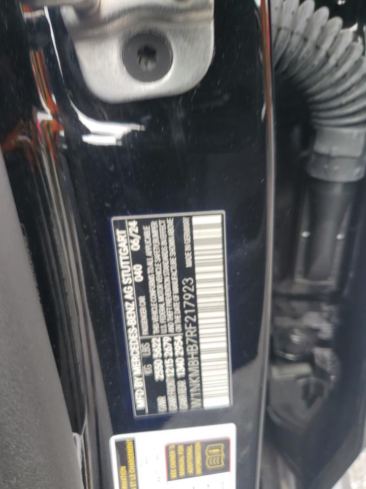 2024 Mercedes-Benz Glc 43 4Matic Amg VIN: W1NKM8HB7RF217923 Lot: 81081745