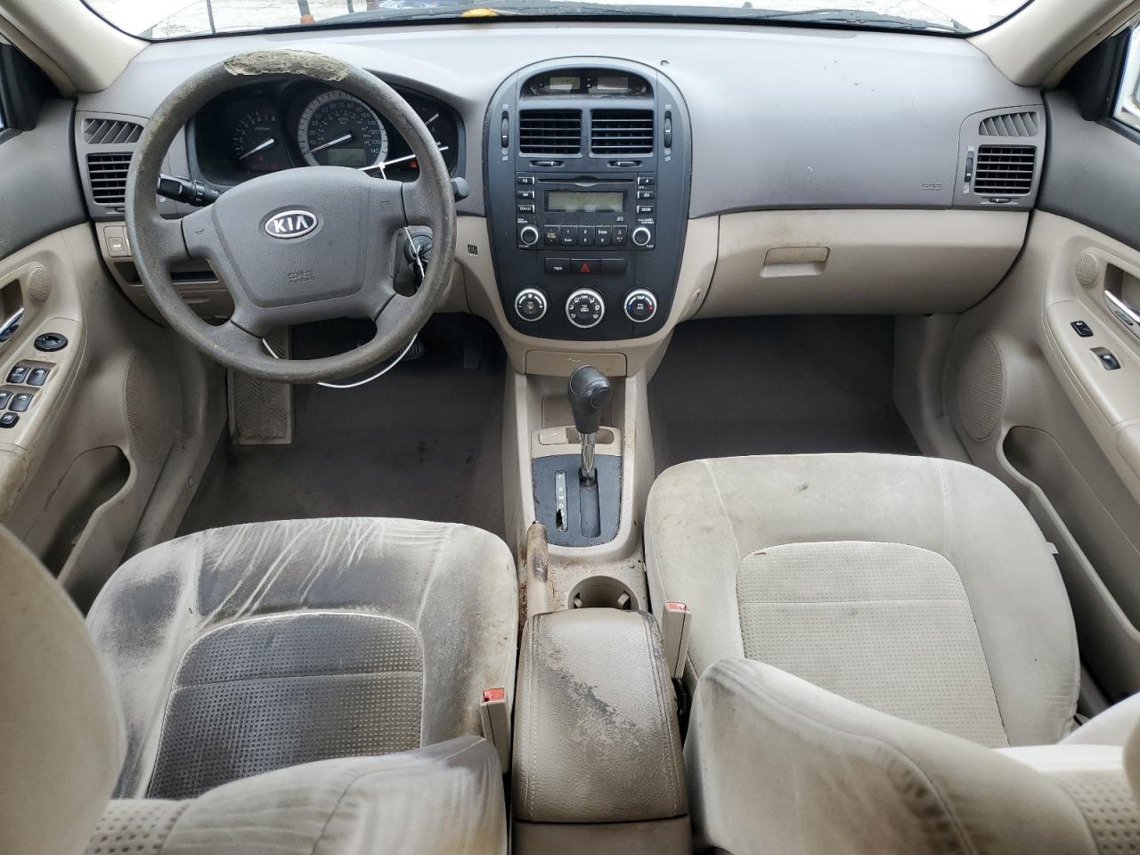 2007 Kia Spectra Ex VIN: KNAFE121775403412 Lot: 83804245