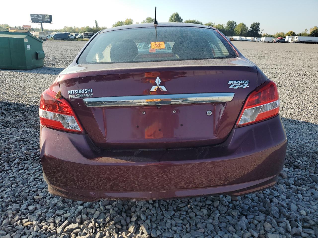 2019 Mitsubishi Mirage G4 Es VIN: ML32F3FJ4KHF16915 Lot: 80960915