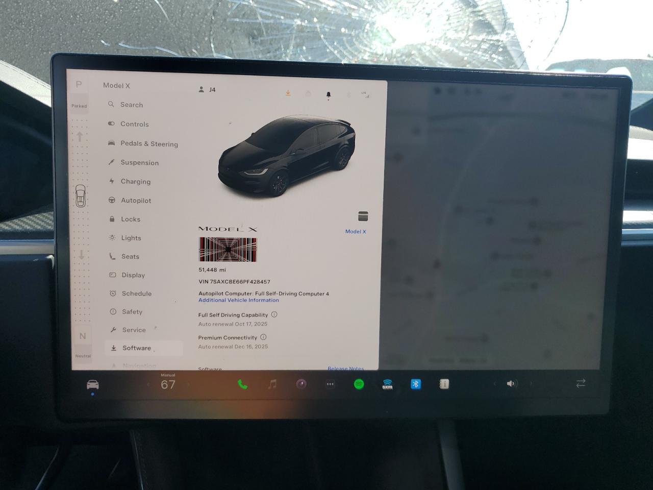 2023 Tesla Model X VIN: 7SAXCBE66PF428457 Lot: 84607835