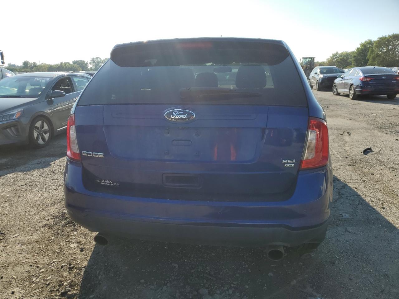 2013 Ford Edge Sel VIN: 2FMDK4JC0DBA58105 Lot: 80741995
