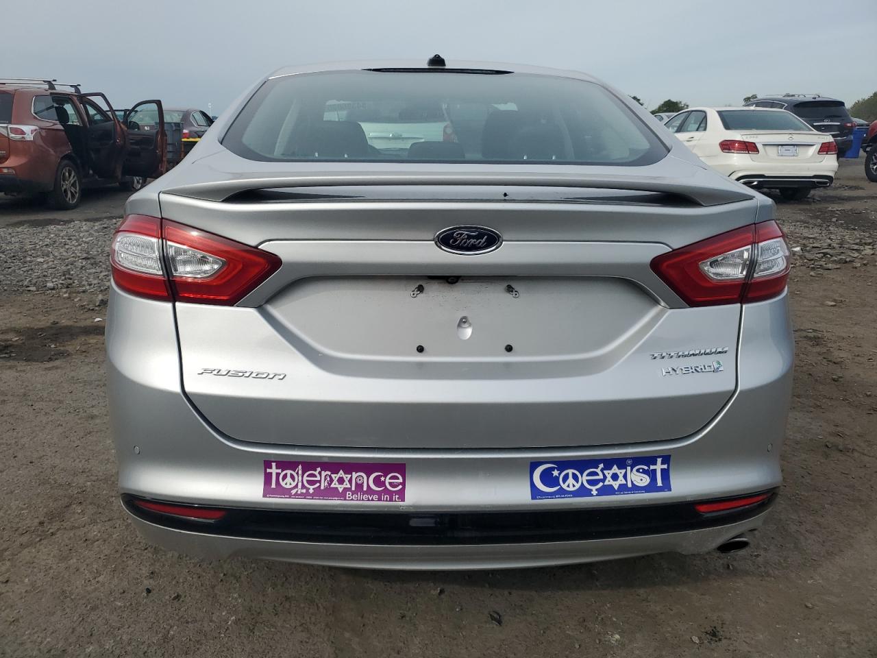 2015 Ford Fusion Titanium Hev VIN: 3FA6P0RU8FR172724 Lot: 84386635