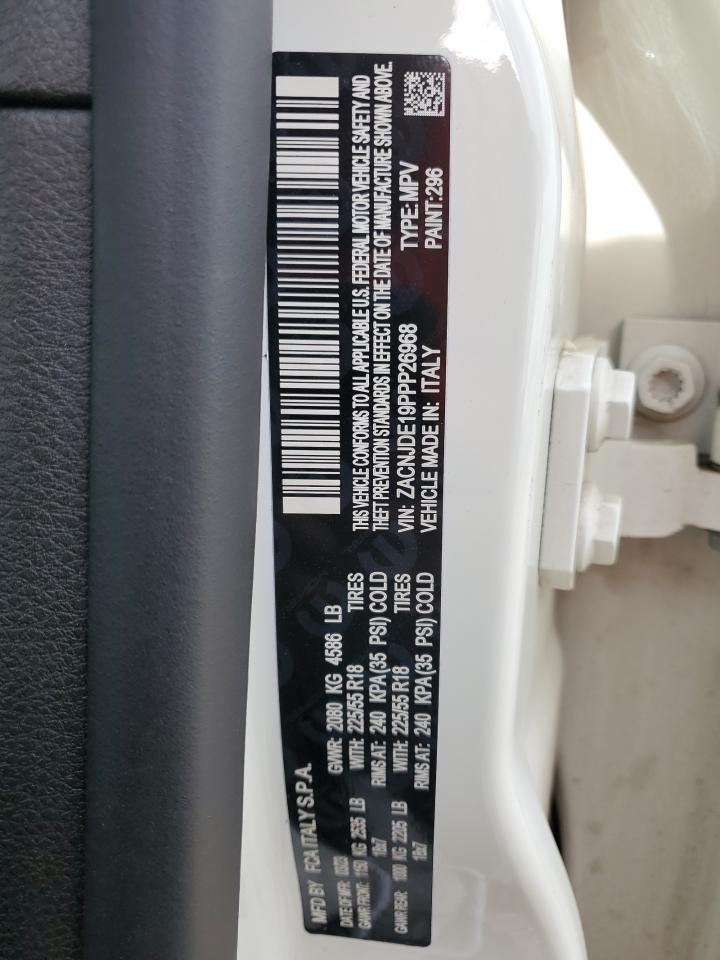 2023 Jeep Renegade Altitude VIN: ZACNJDE19PPP26968 Lot: 64250175