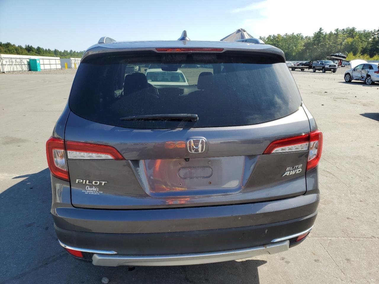 2021 Honda Pilot Elite VIN: 5FNYF6H03MB021215 Lot: 80701965