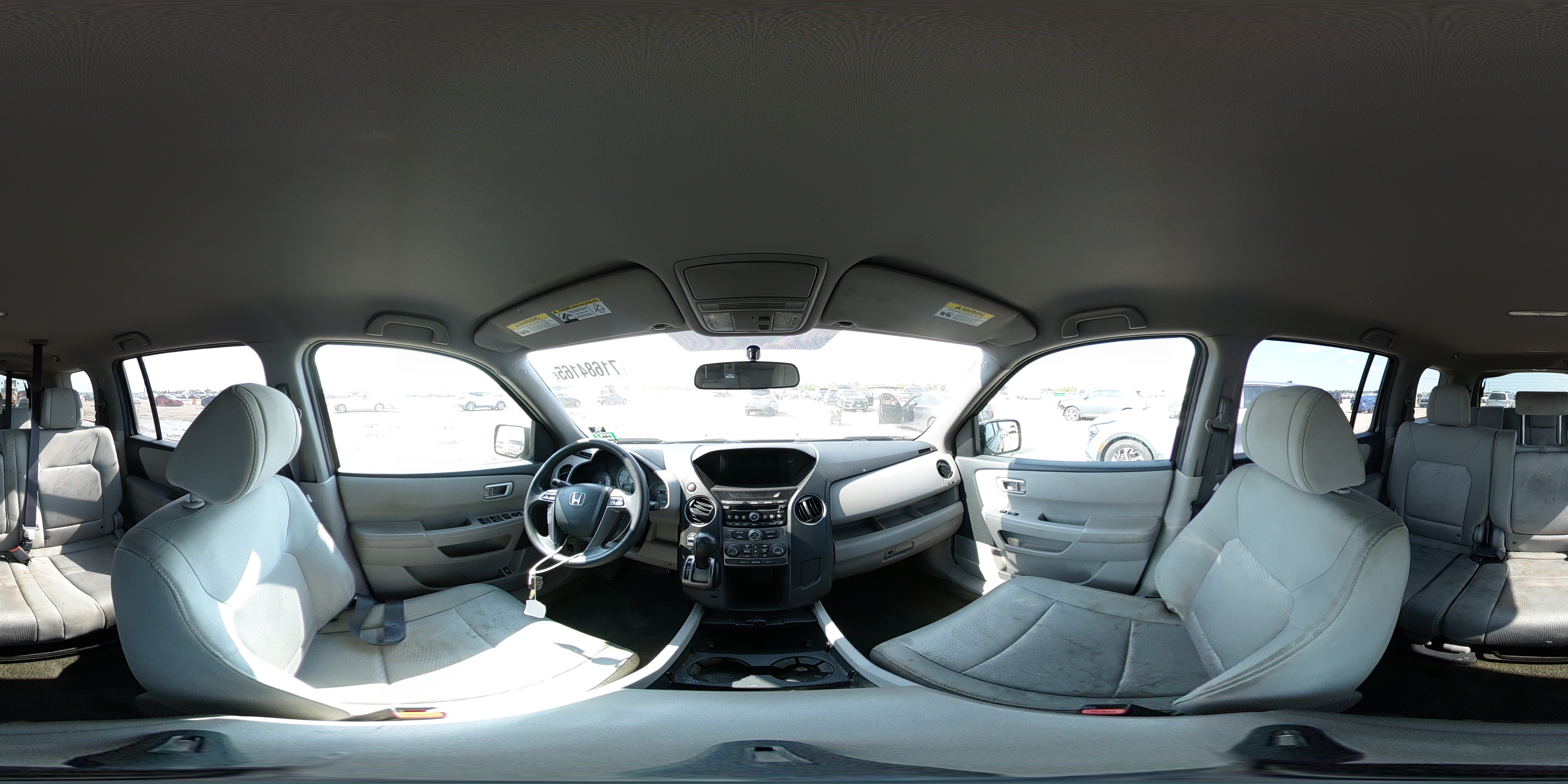 2014 Honda Pilot Lx VIN: 5FNYF4H24EB032893 Lot: 71684165