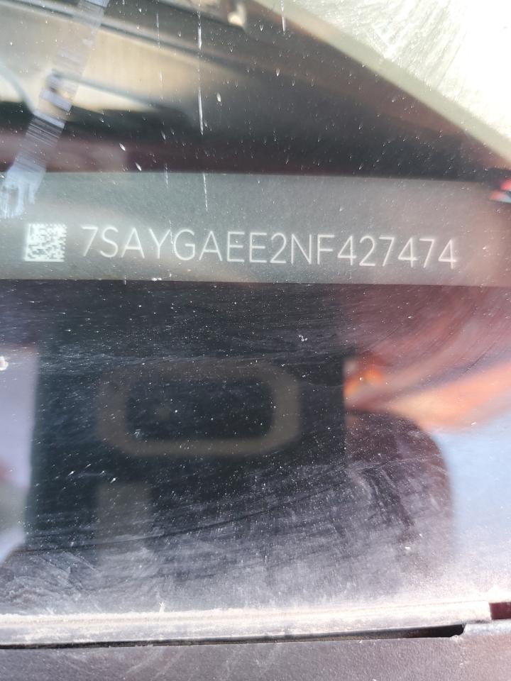 2022 Tesla Model Y VIN: 7SAYGAEE2NF427474 Lot: 81042025