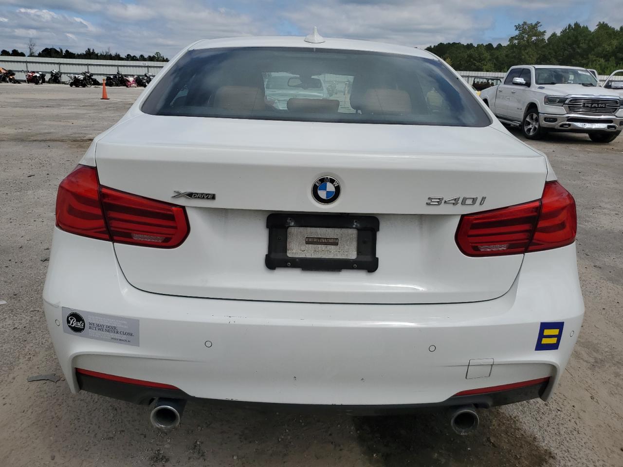 2016 BMW 340 Xi VIN: WBA8B7G50GNT95315 Lot: 80135435