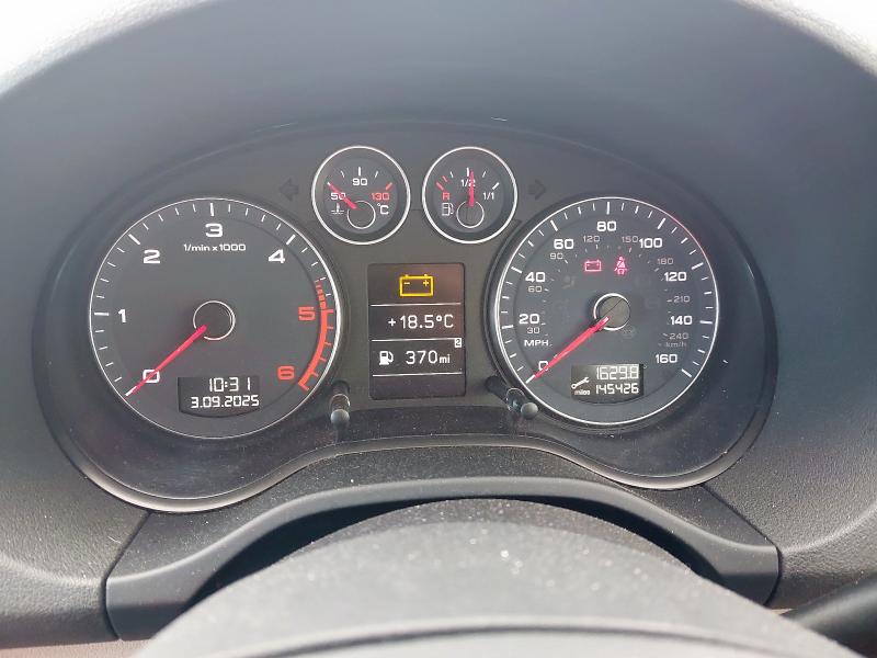 2012 AUDI A3 SPORT 138 TDI 