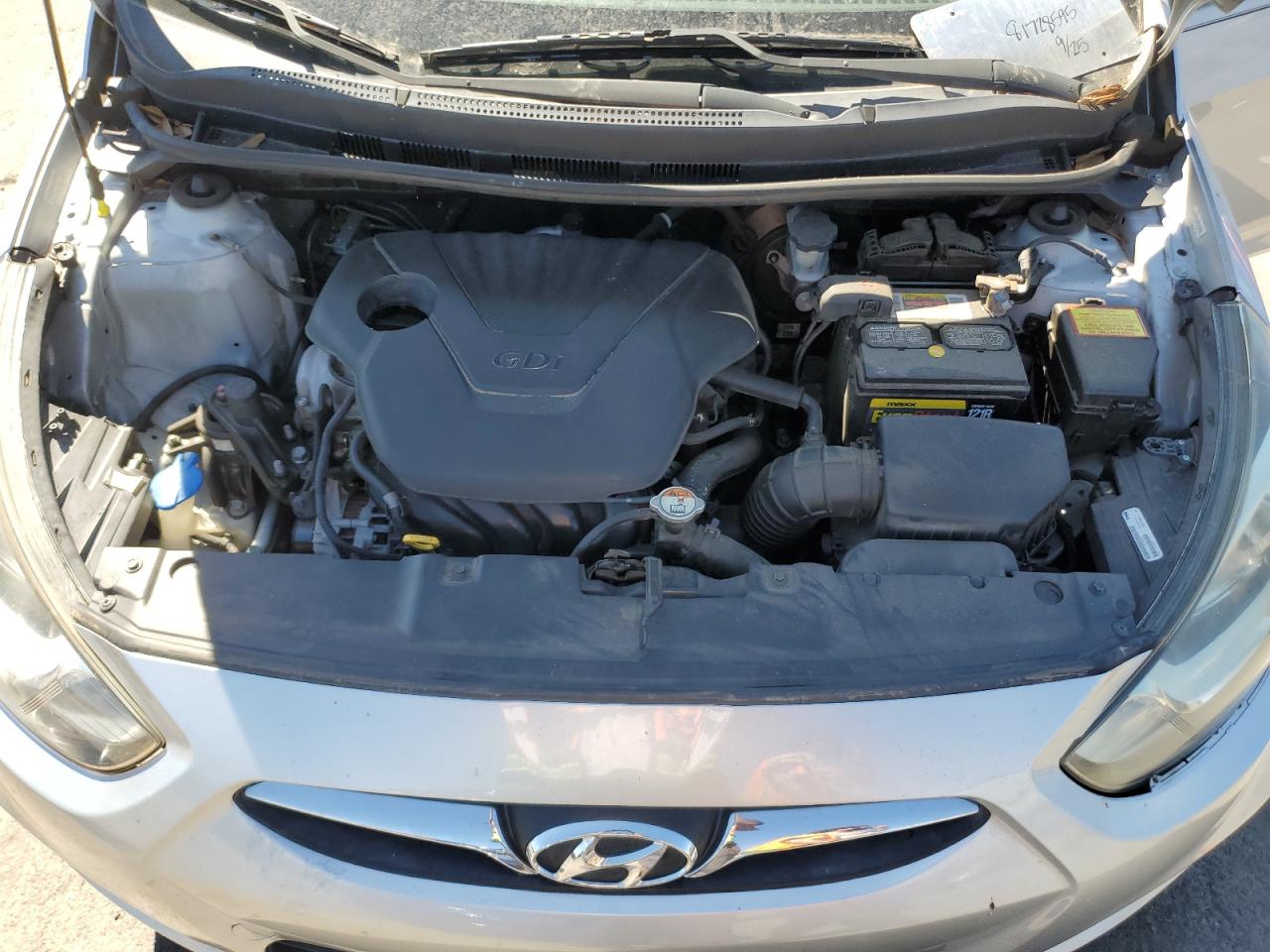 2013 Hyundai Accent Gls VIN: KMHCU4AE0DU284498 Lot: 81728595