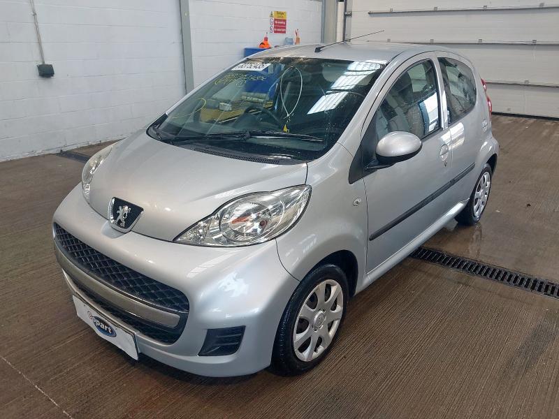 2010 PEUGEOT 107 URBAN 1.0 URBAN 5DR for sale at Copart EAST KILBRIDE