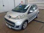 2010 PEUGEOT 107 URBAN 1.0 URBAN 5DR for sale at Copart EAST KILBRIDE