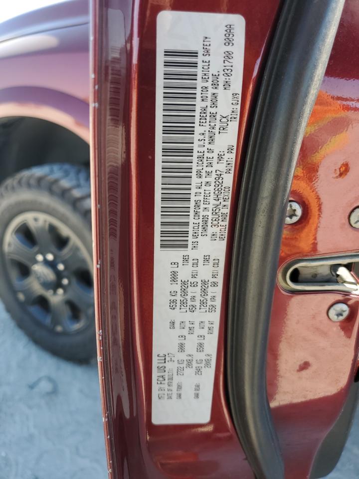 2017 Ram 2500 Laramie VIN: 3C6UR5NL4HG692947 Lot: 80304215