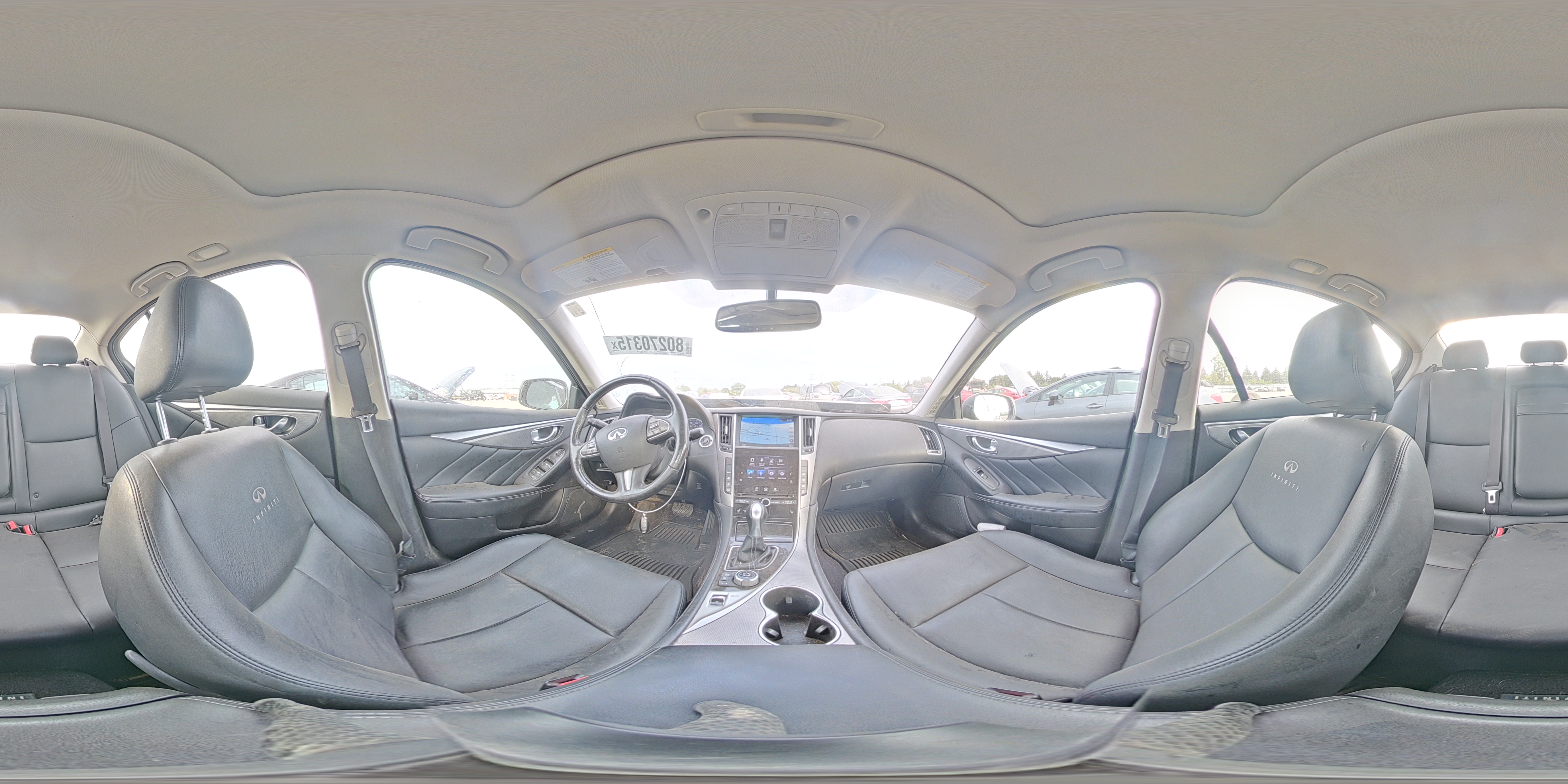 2014 Infiniti Q50 Base VIN: JN1BV7AR0EM704055 Lot: 80270315