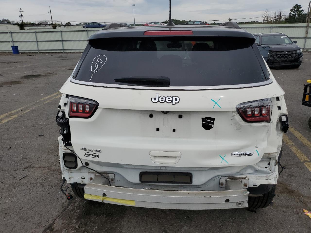 2018 Jeep Compass Latitude VIN: 3C4NJDBB9JT251810 Lot: 80884855