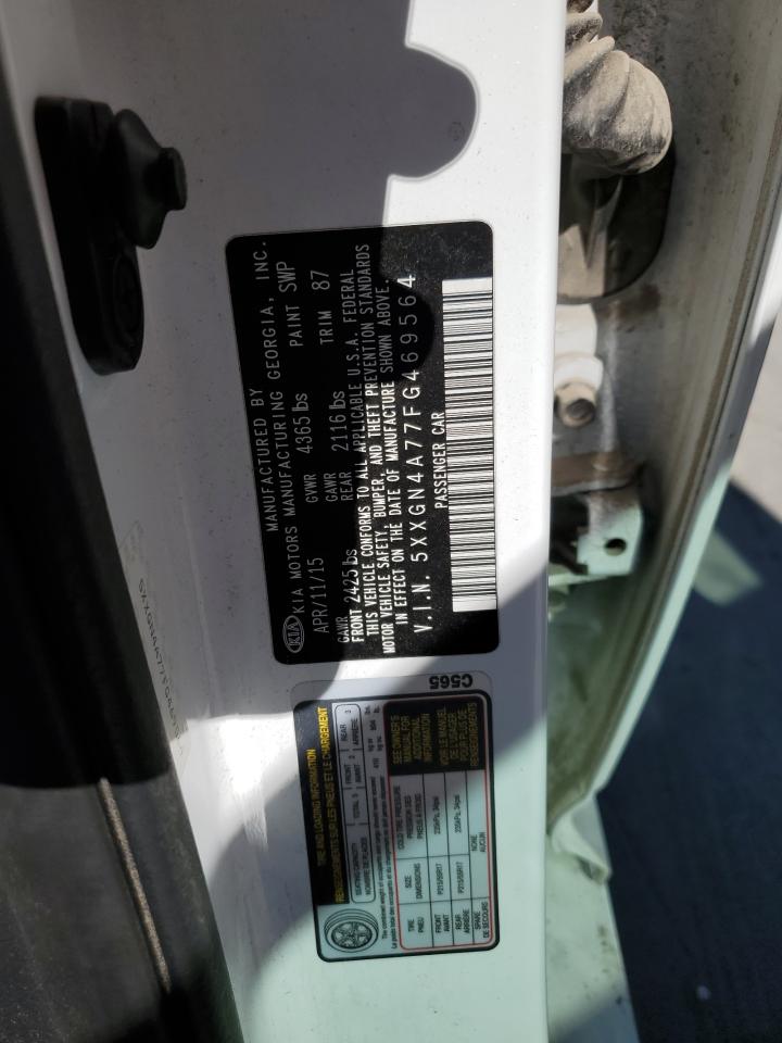 2015 Kia Optima Ex VIN: 5XXGN4A77FG469564 Lot: 81696685