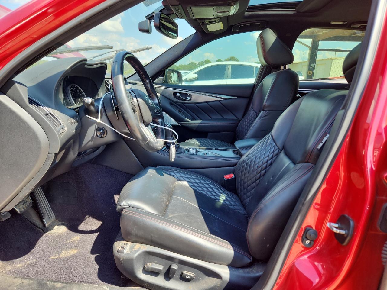 2018 Infiniti Q50 Red Sport 400 VIN: JN1FV7AP5JM460509 Lot: 71118895