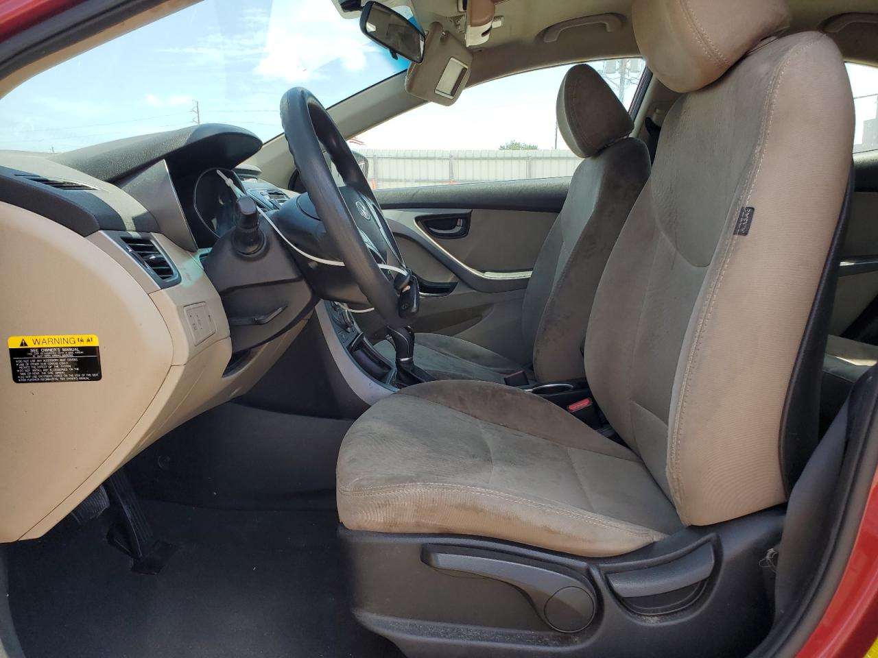 2014 Hyundai Elantra Se VIN: 5NPDH4AE8EH537110 Lot: 80722535