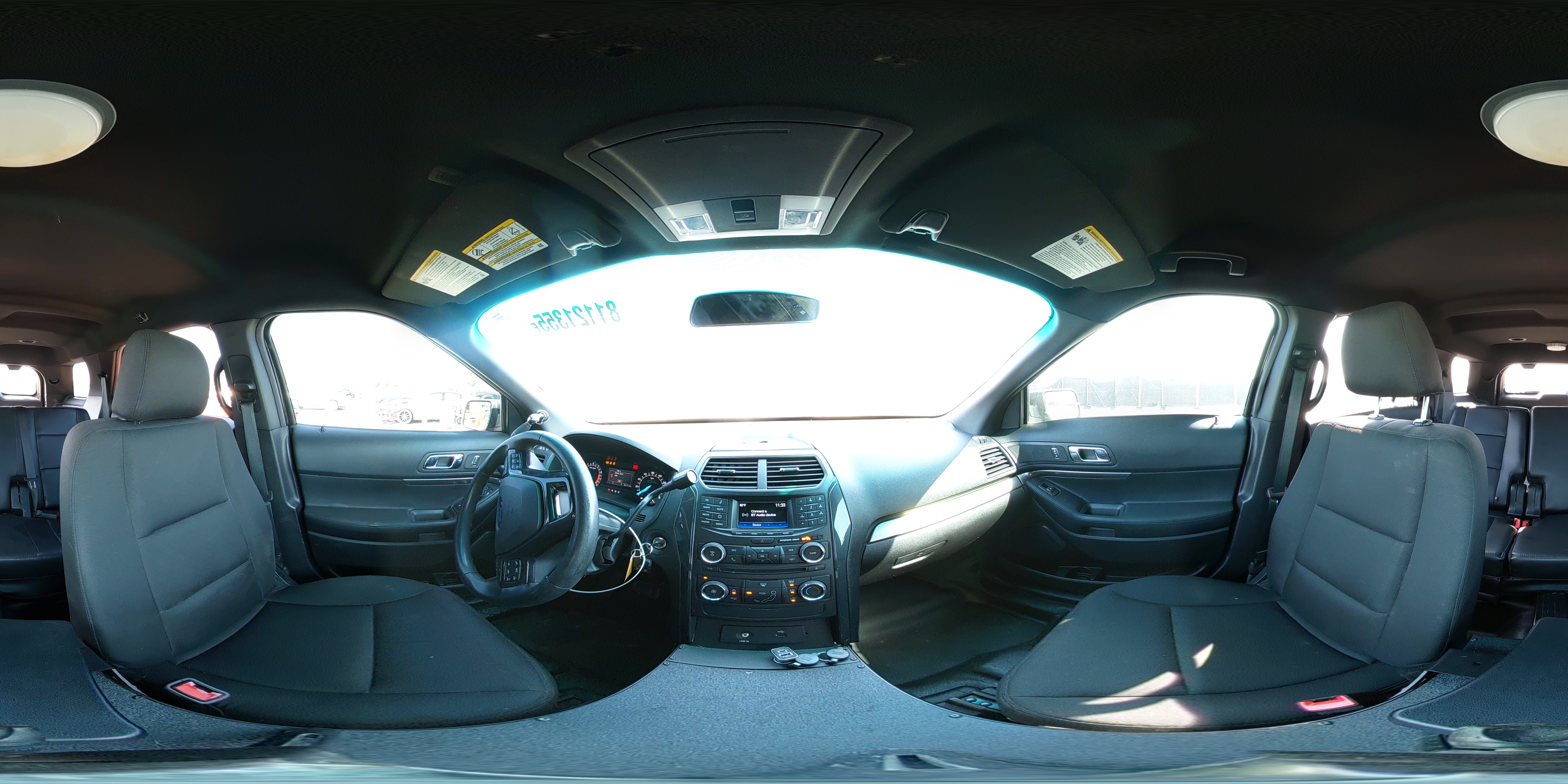 2016 Ford Explorer Police Interceptor VIN: 1FM5K8ARXGGA28011 Lot: 81121355