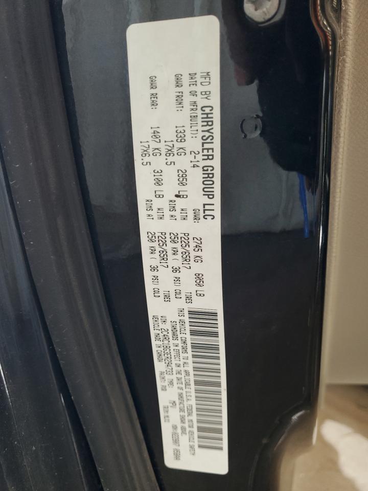 2014 Chrysler Town & Country Touring VIN: 2C4RC1BG3ER294733 Lot: 81099525