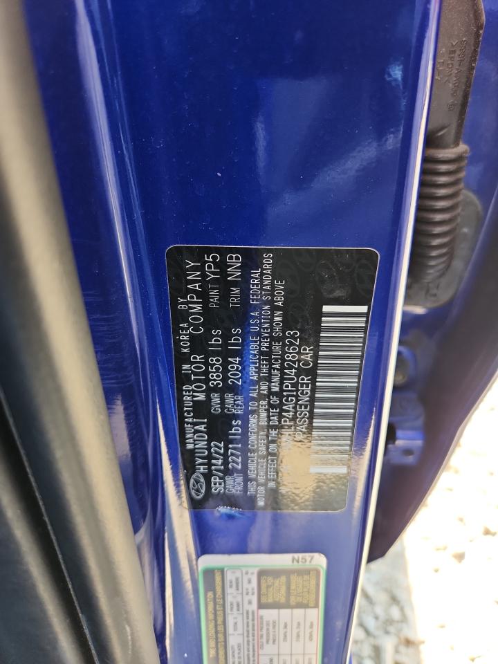 2023 Hyundai Elantra Limited VIN: KMHLP4AG1PU428623 Lot: 72089765