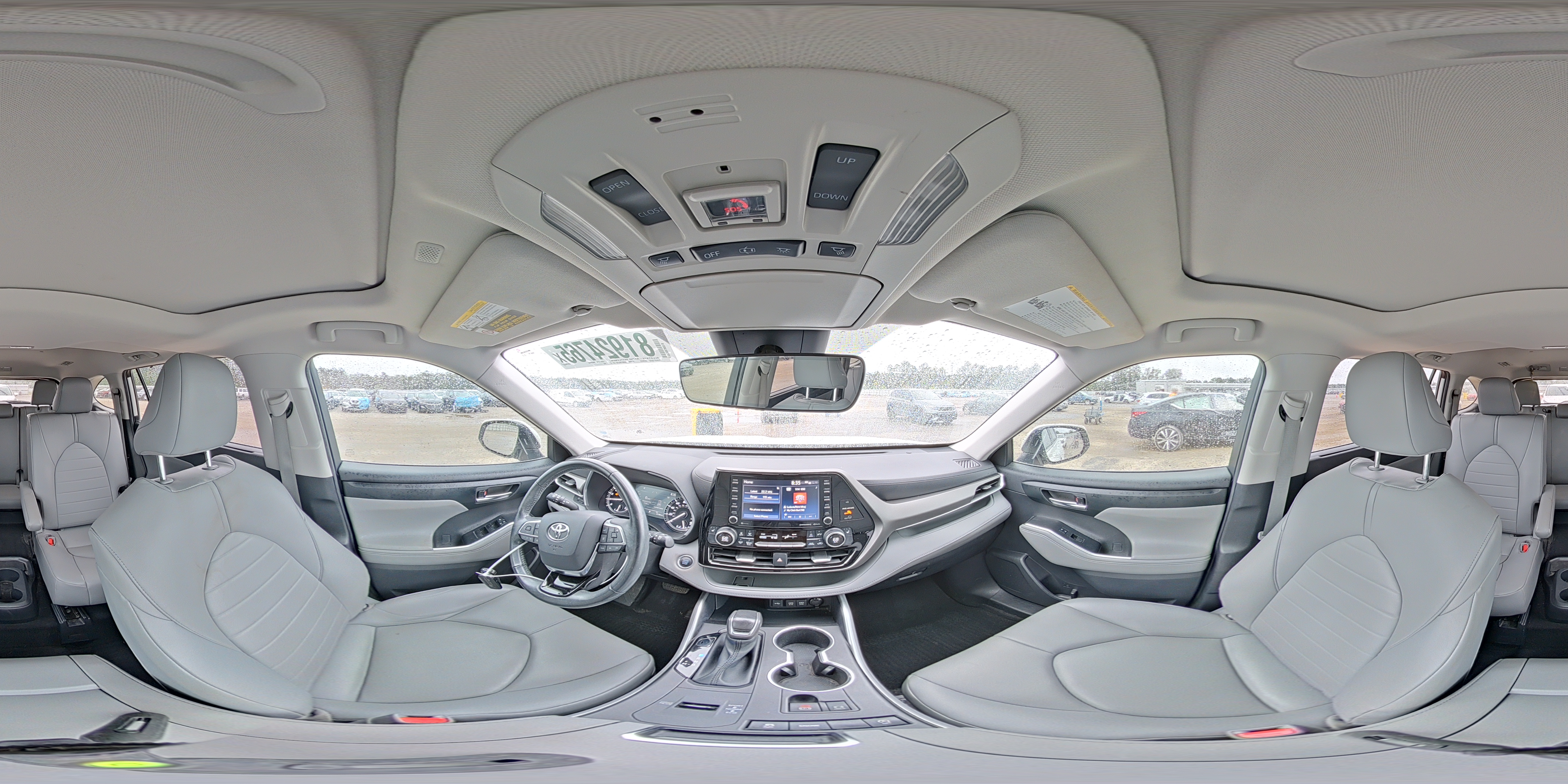 2021 Toyota Highlander Xle VIN: 5TDGZRAH7MS515190 Lot: 81924765