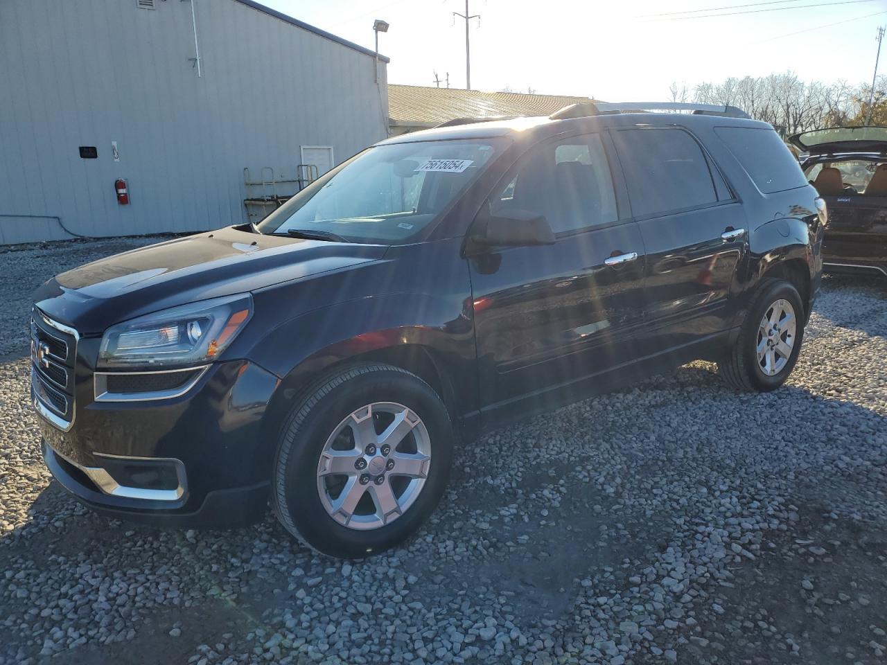 2015 GMC Acadia Sle blue suv gas 1GKKVPKD0FJ178629 photo #1