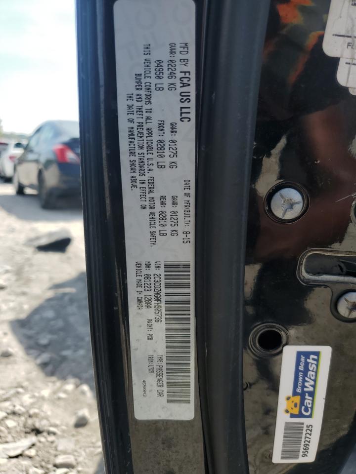 2015 Dodge Challenger Sxt VIN: 2C3CDZAG0FH905736 Lot: 80620525