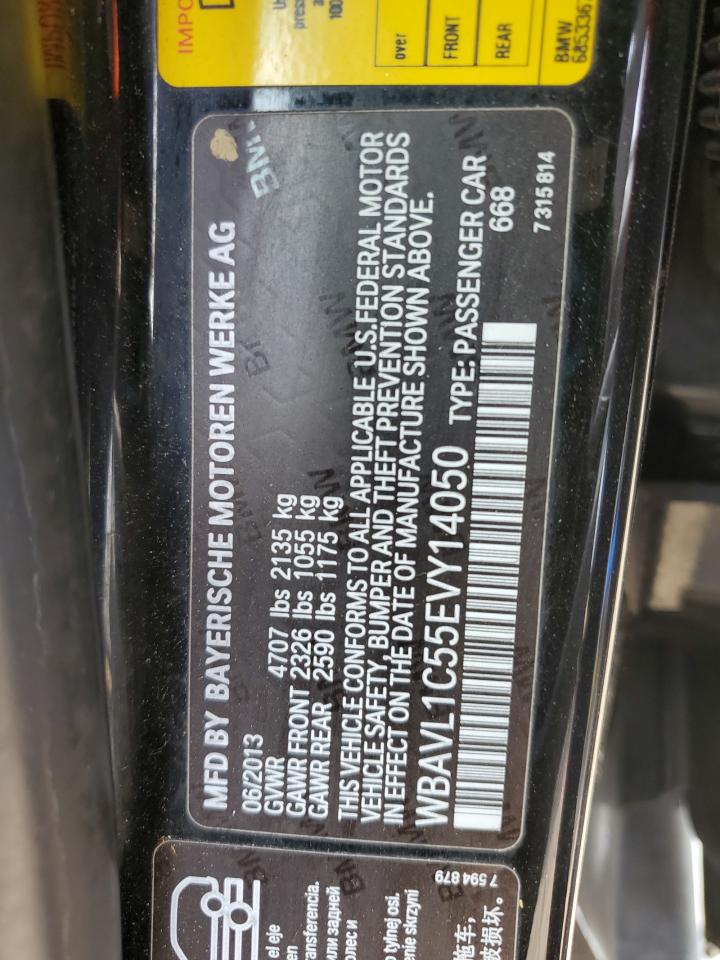 2014 BMW X1 xDrive28I VIN: WBAVL1C55EVY14050 Lot: 81419145