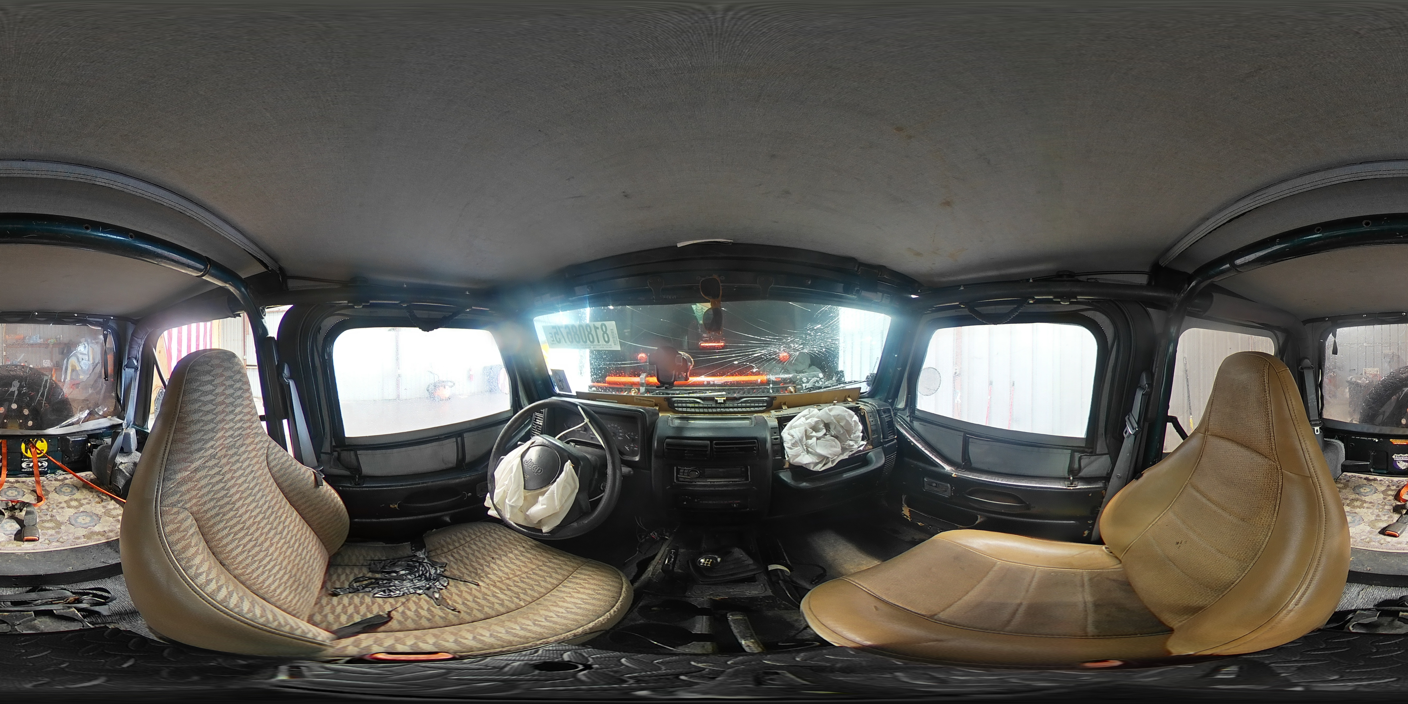 1997 Jeep Wrangler / Tj Se VIN: 1J4FY29P2VP449347 Lot: 81808675