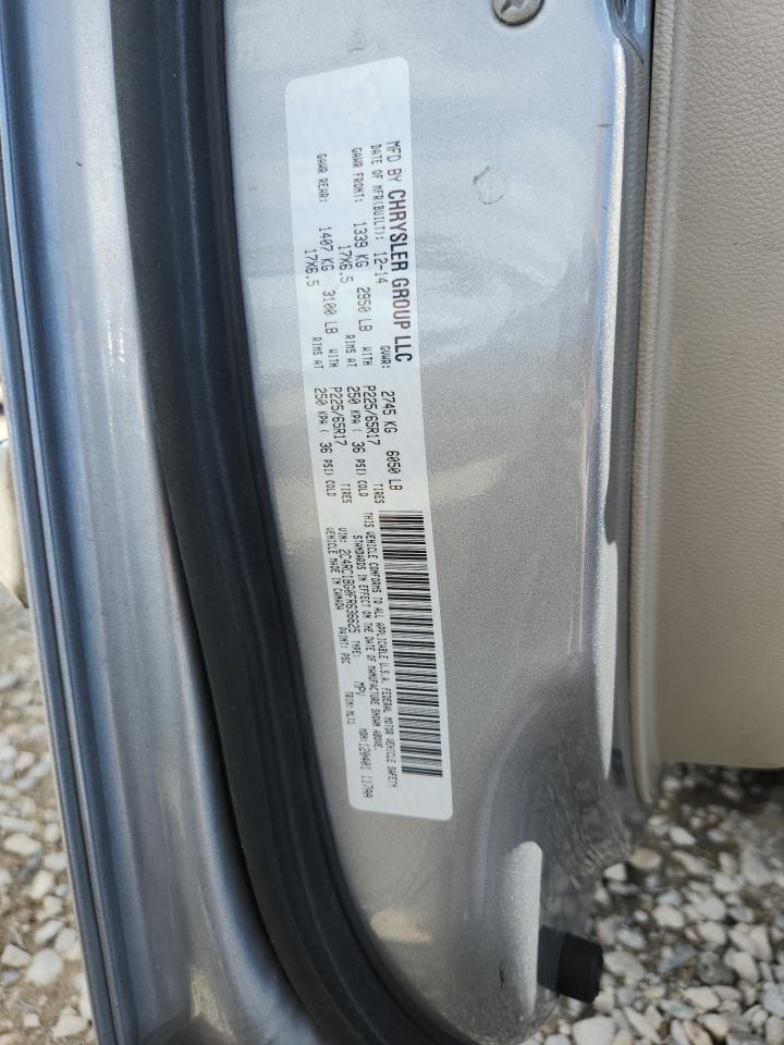 2015 Chrysler Town & Country Touring VIN: 2C4RC1BG0FR636625 Lot: 81468565