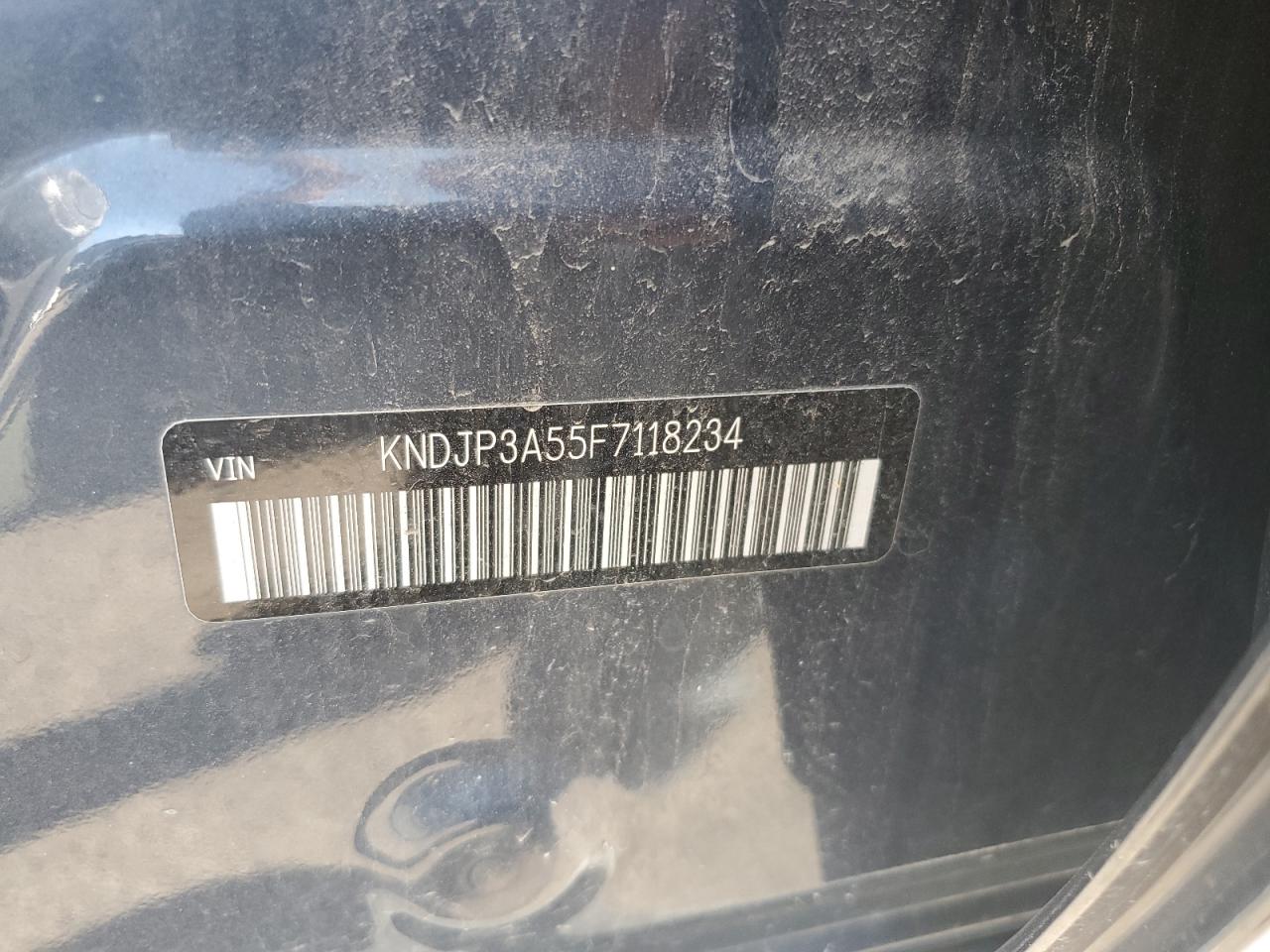 2015 Kia Soul + VIN: KNDJP3A55F7118234 Lot: 80169185