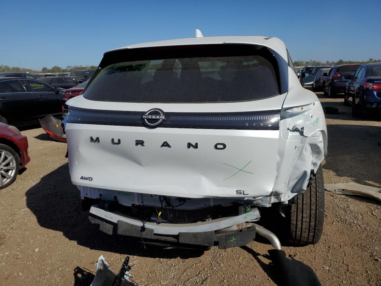2025 Nissan Murano Sl VIN: 5N1AZ3CS7SC105754 Lot: 81849755