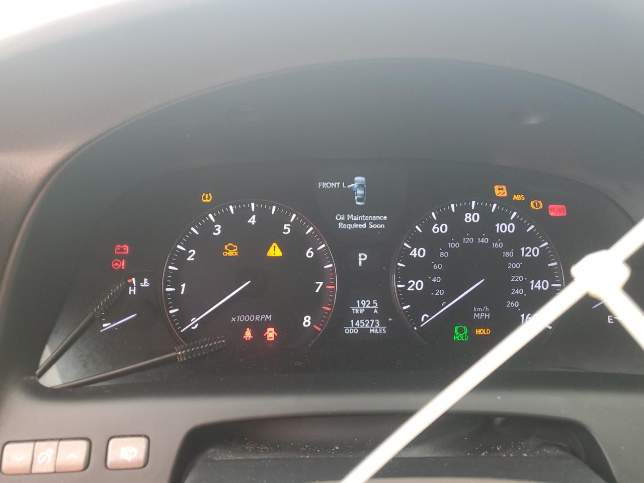 2007 Lexus Ls 460 VIN: JTHBL46F975038969 Lot: 71396555