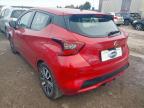 2017 NISSAN MICRA ACENTA IG-T  for sale at Copart PETERLEE