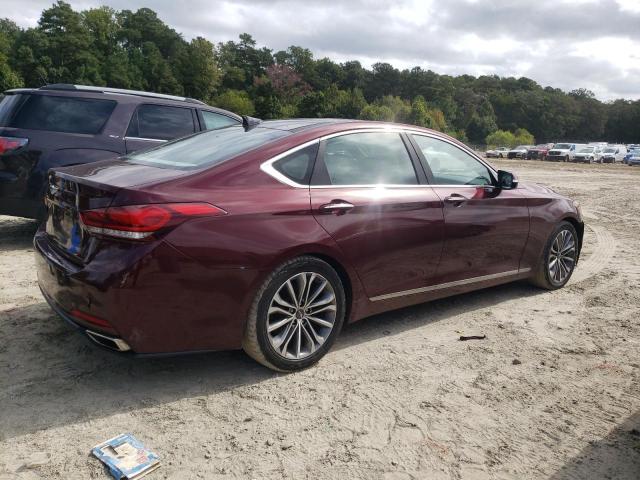 Sedans HYUNDAI GENESIS 2016 Bordowy
