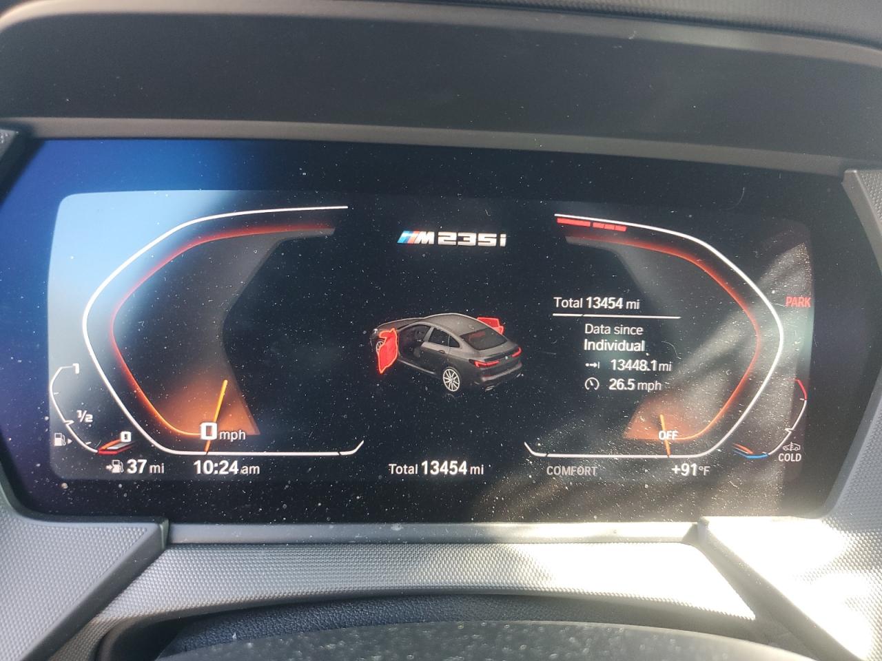 2024 BMW M235Xi VIN: WBA13AL0XR7R18448 Lot: 80307265