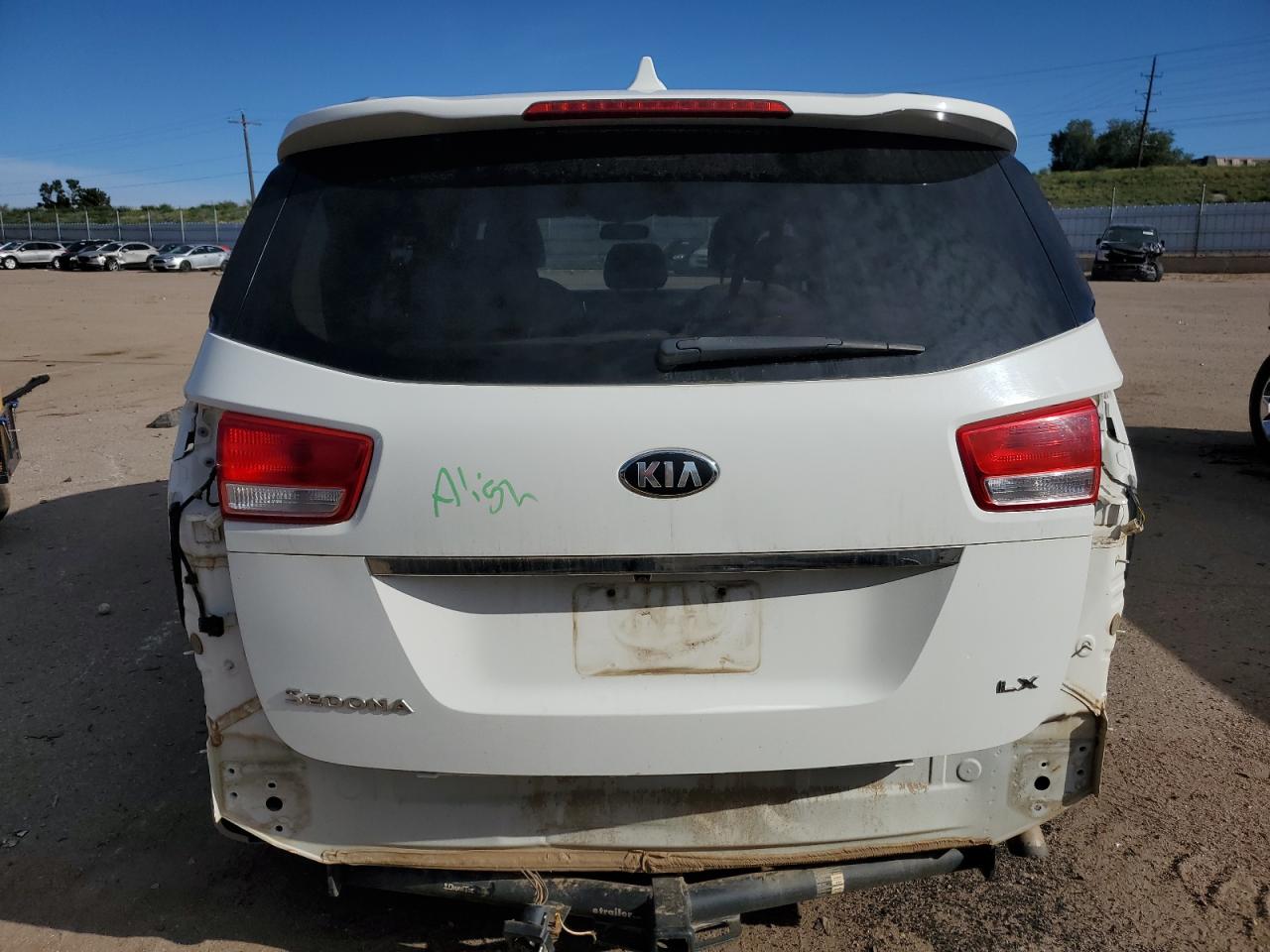 2016 Kia Sedona Lx VIN: KNDMB5C19G6098210 Lot: 80680775