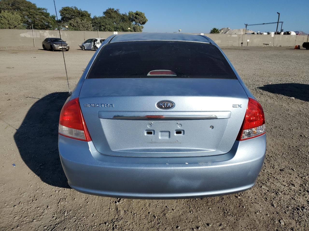 2007 Kia Spectra Ex VIN: KNAFE121175439371 Lot: 82168775