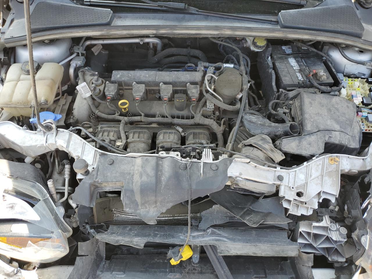 2014 Ford Focus Titanium VIN: 1FADP3N23EL463416 Lot: 71263625