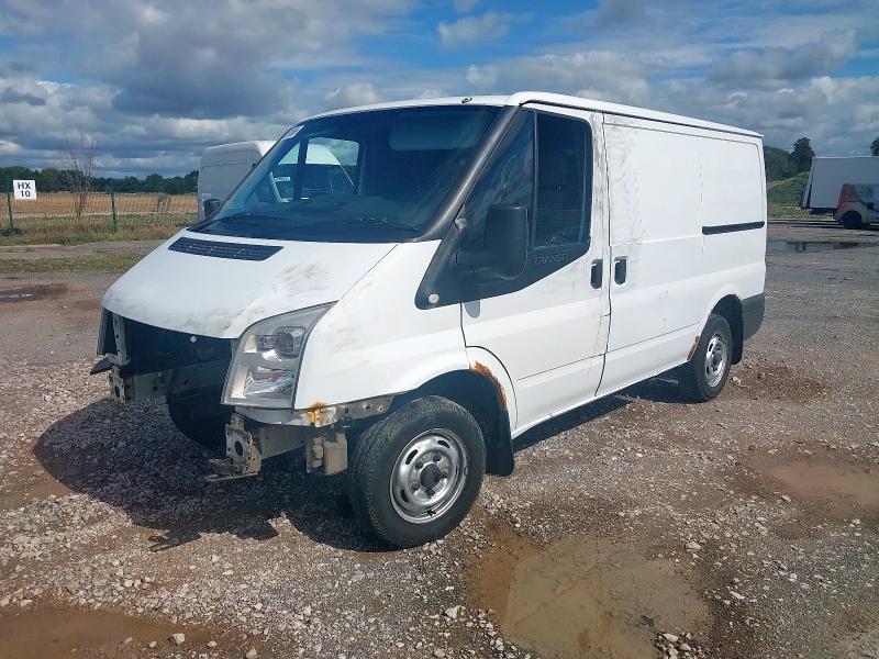 2012 FORD TRANSIT LOW ROOF VAN TDCI 100PS for sale at Copart WOLVERHAMPTON