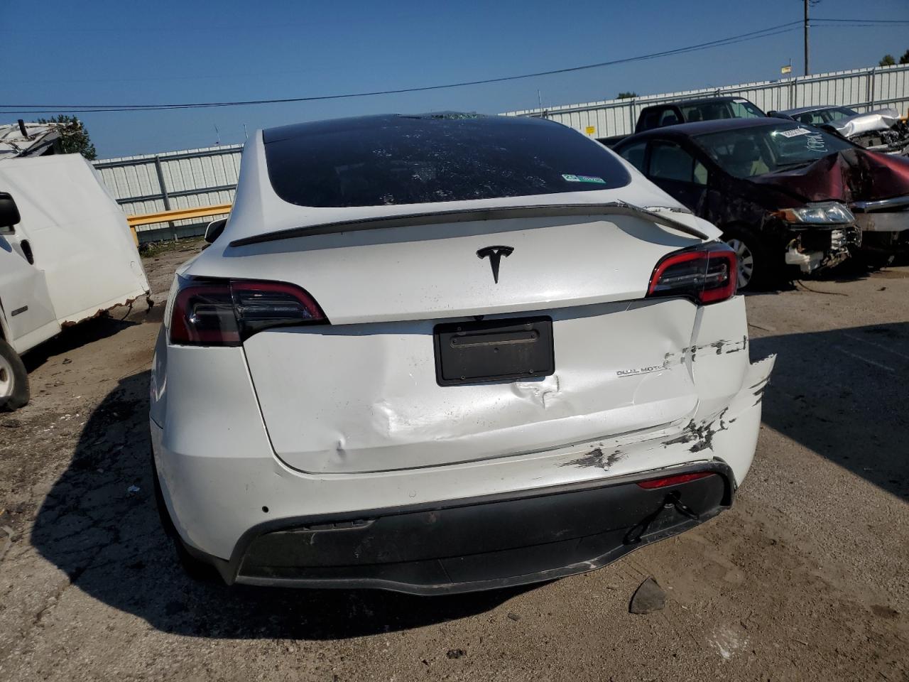 2021 Tesla Model Y VIN: 5YJYGDEF5MF243054 Lot: 82172005