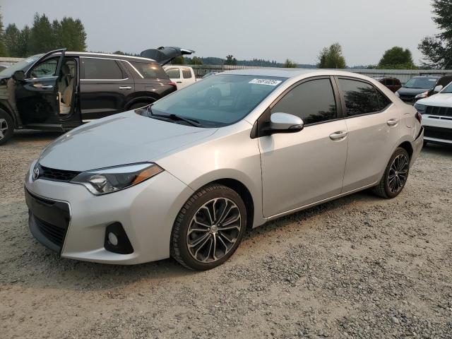  TOYOTA COROLLA 2016 Серебристый