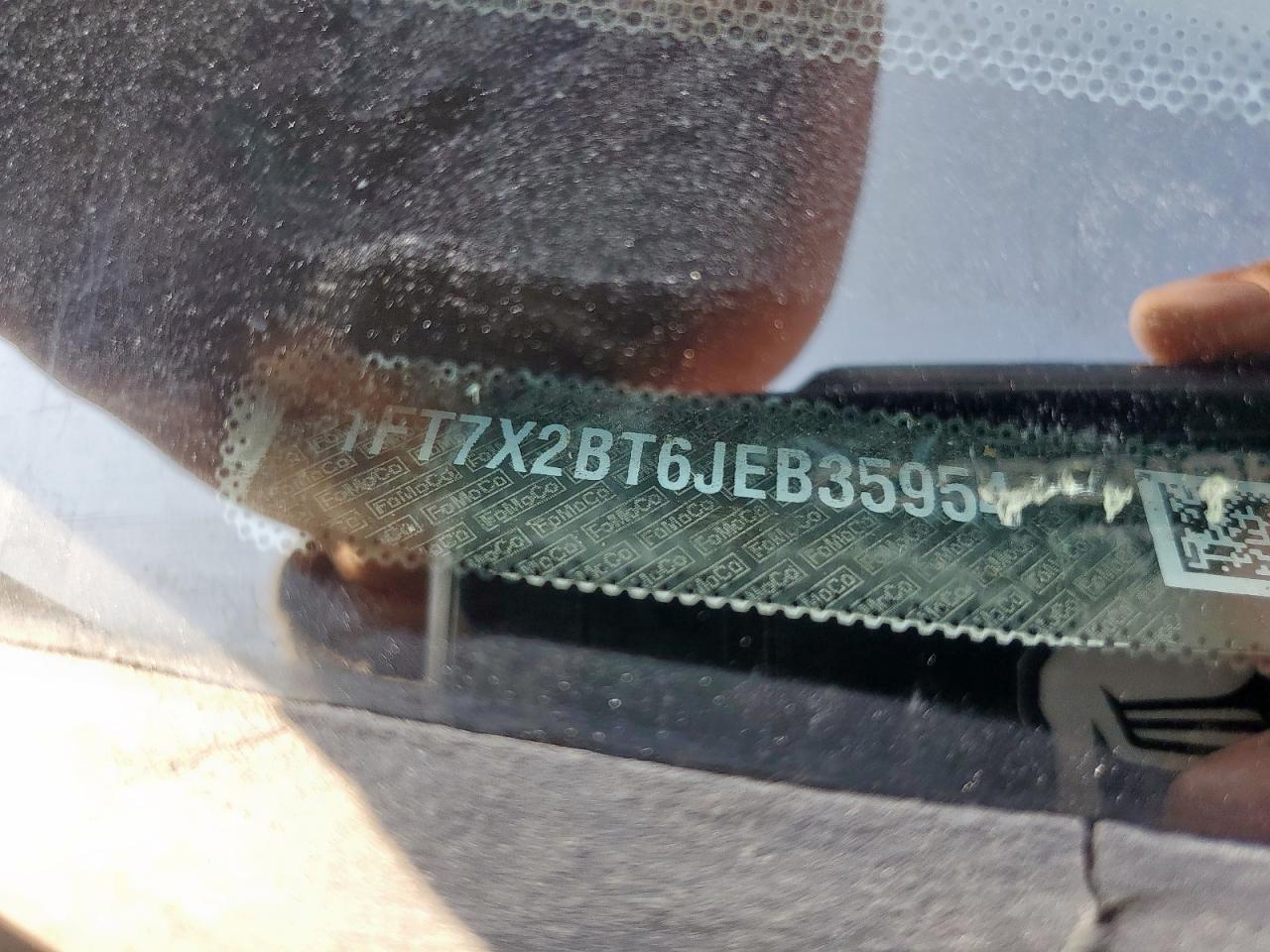 2018 Ford F250 Super Duty VIN: 1FT7X2BT6JEB35954 Lot: 80179965