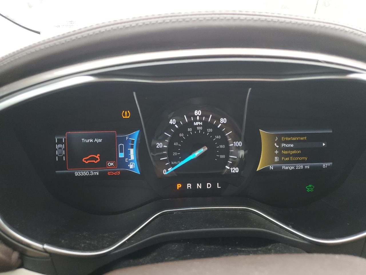 2017 Ford Fusion Titanium Phev VIN: 3FA6P0SU9HR208630 Lot: 84557265